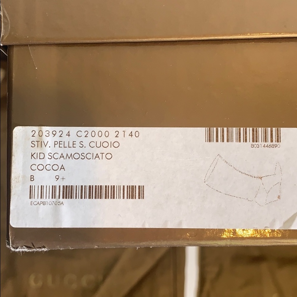 Gucci suede knee high boots - Picture 5 of 6